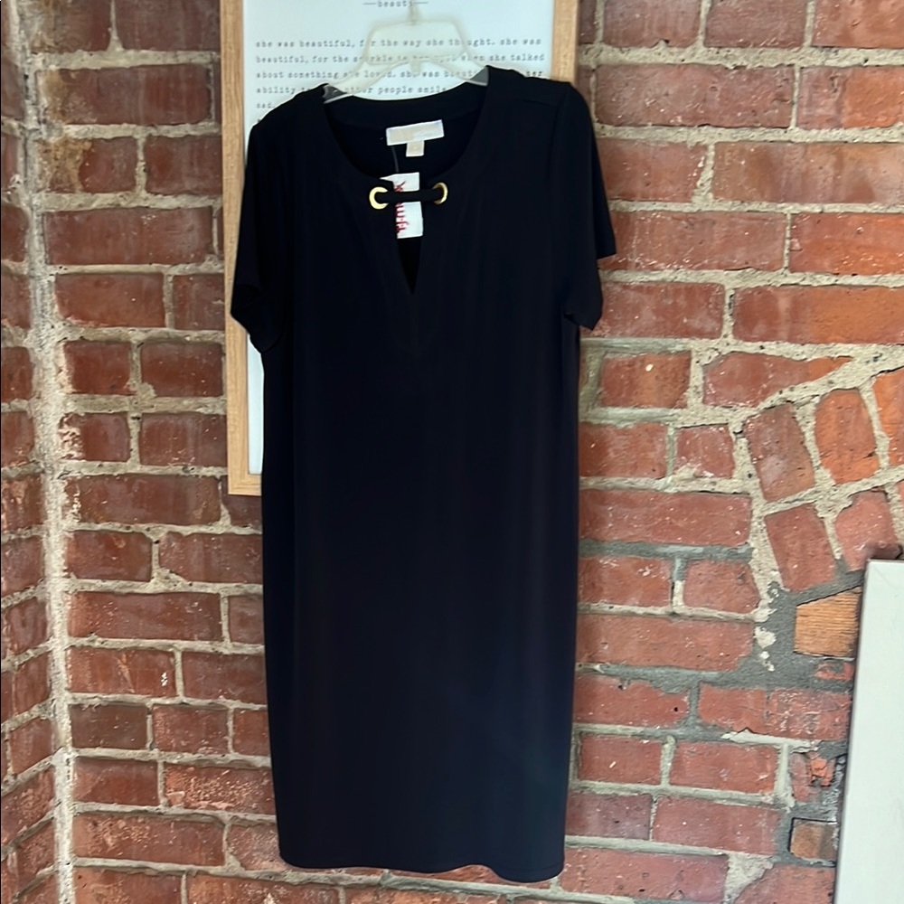 NWT Michael Kors Elegant Black Dress